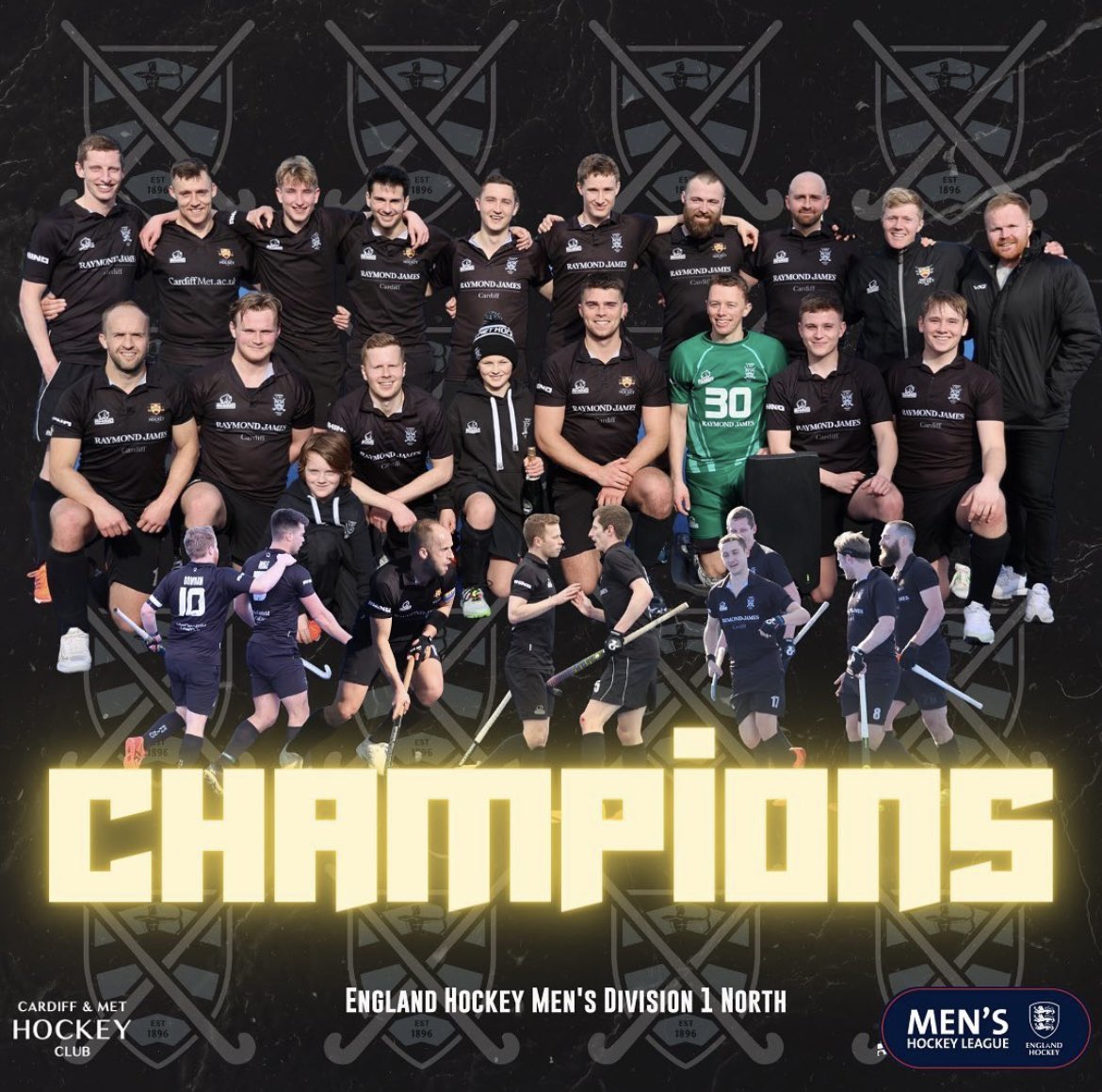 MHL Result 🍾

<a href="/Cardiff_Hockey/">Cardiff & Met HC</a> 6 - 2 @Belper_MHC 

Goals: <a href="/JackPritchard93/">Jack Pritchard</a> x3 <a href="/ChrisHardy1991/">Chris Hardy</a> <a href="/IeuanDavies9/">Ieuan Llyr Davies</a> <a href="/rhysgowman/">Rhys Gowman</a> 

M1 secure promotion to the <a href="/EnglandHockey/">England Hockey</a> Premier Division, becoming the first Welsh men’s team to do so! 

#OneClub #Promotion