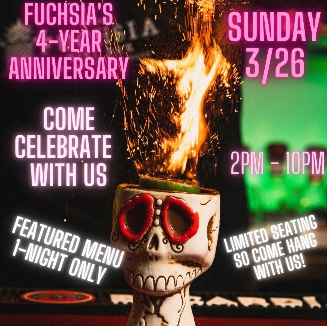 Happy 4-year anniversary! That's 4 years we've survived, prevailed and refused to serve vodka!