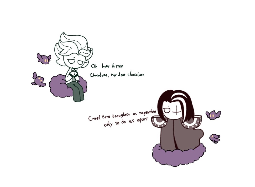 Luk0chi's tweet photo. Seeing those two npc make me think about them
#doodle #darkmint #cookierunkingdom #ibisPaintX https://t.co/qpNmgT3USk