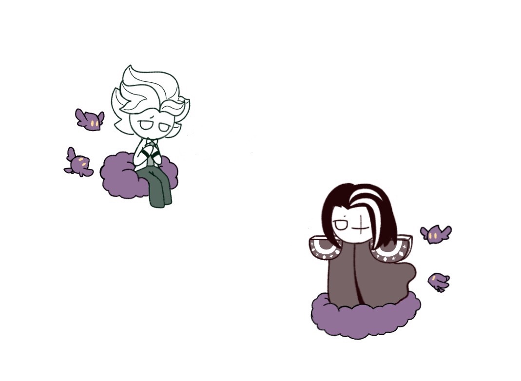 Luk0chi's tweet photo. Seeing those two npc make me think about them
#doodle #darkmint #cookierunkingdom #ibisPaintX https://t.co/qpNmgT3USk