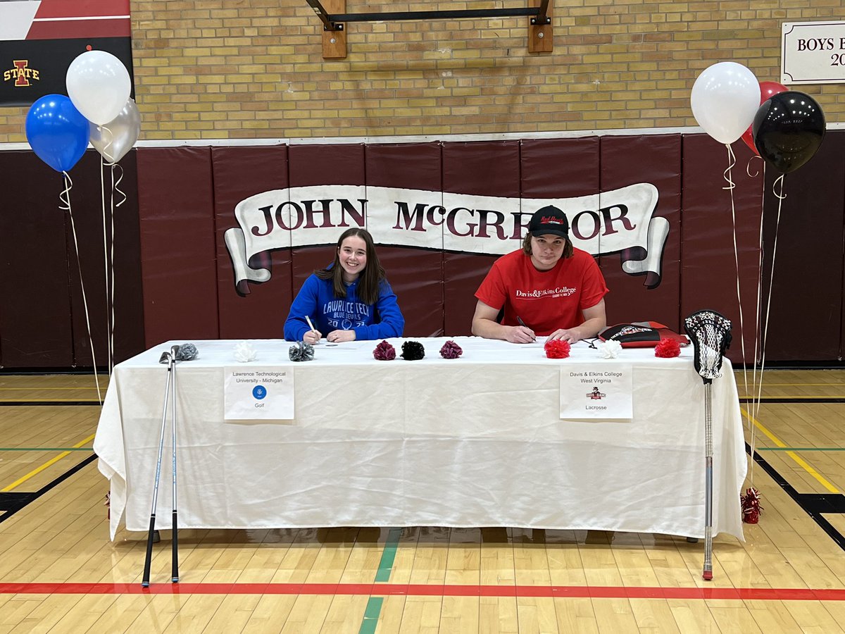 Congratulations to Cadance on her Golf scholarship and JayC on his Lacrosse scholarship!  #PantherPride #PantherElite