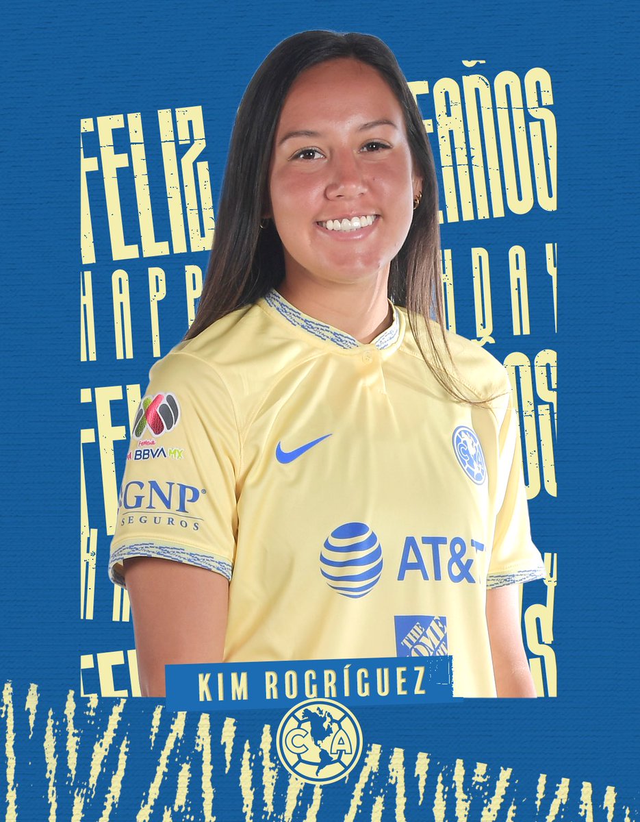 AmericaFemenil's tweet photo. Águilas 🥁, llegó la hora de felicitar a 𝐊𝐢𝐦 @kimberlyrod23 en su cumpleaños, ¡feliz cumple, kim! ✨ https://t.co/jhsZ0QQwHF