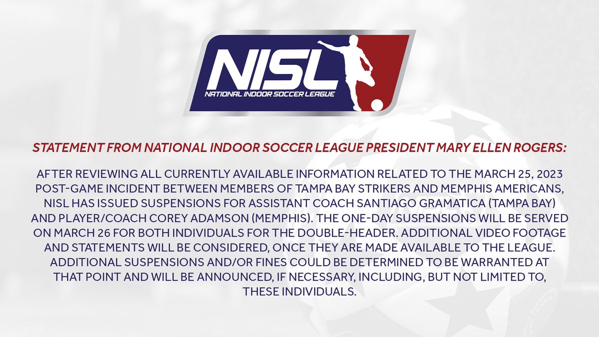 National Indoor Soccer League tweet media