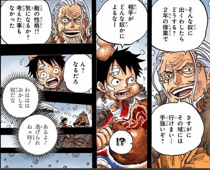 こん時のレイリー、(ルフィvsシャンクスの愛弟子同士の対決が実現する