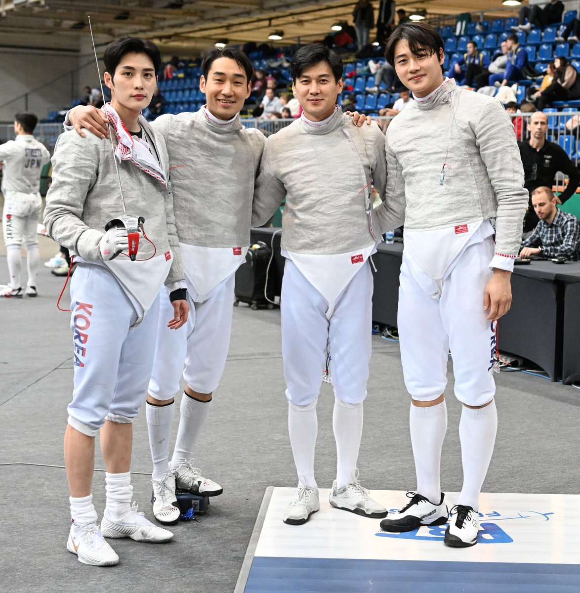 FIE on Twitter "Budapest🇭🇺 men's sabre world cup🤺 team semifinals⚔️