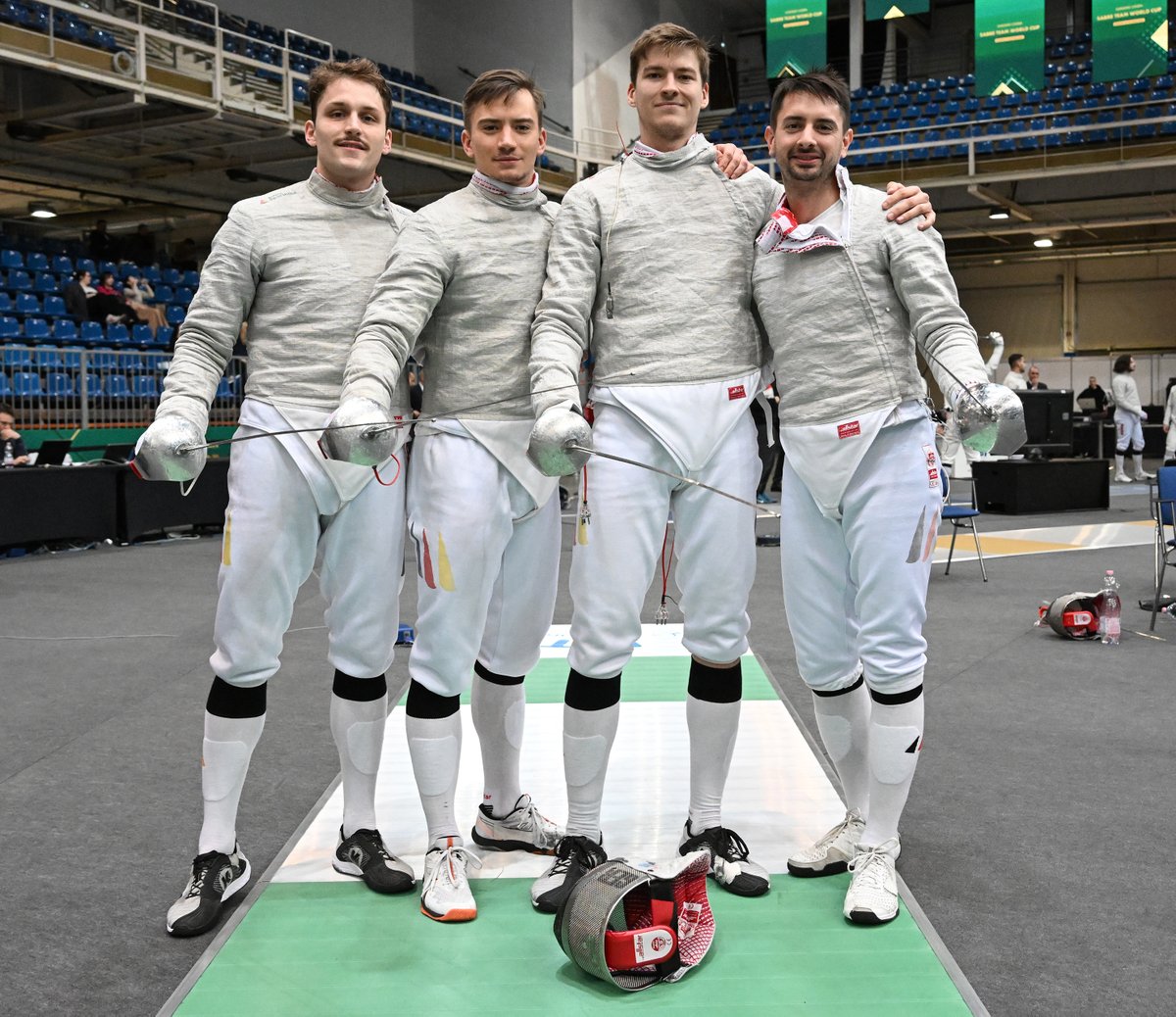 FIE on Twitter "Budapest🇭🇺 men's sabre world cup🤺 team semifinals⚔️