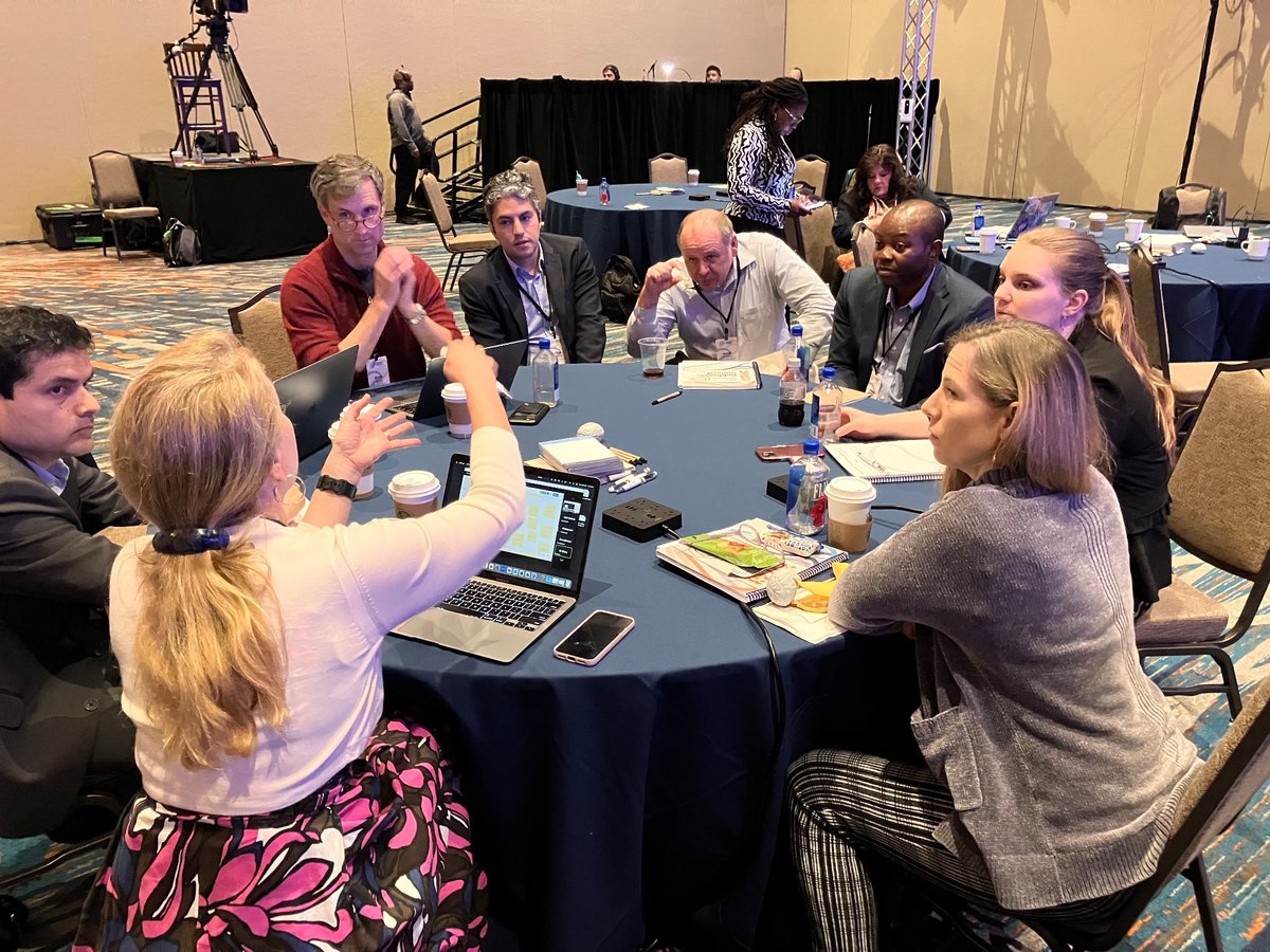 ReMissionSummit's tweet photo. Workgroups are brainstorming new ideas to develop therapies to target oncogenic drivers of solid tumors in children #ReMissionSummit https://t.co/N8WEx2BlGY