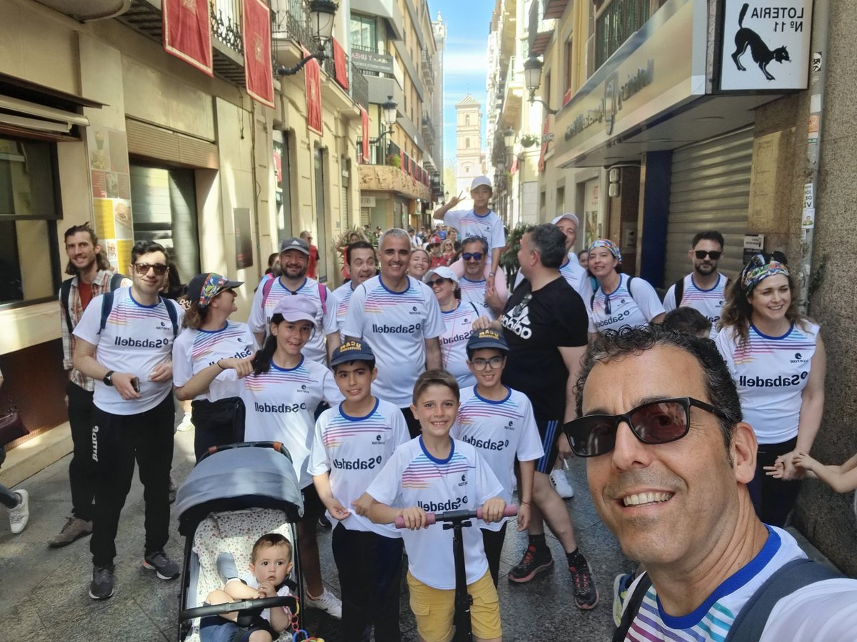 cvera7's tweet photo. @FJAbandonado @SolidaridadSJD @magiclineSJD Ha sido un día inolvidable!!! Ya estamos esperando la próxima 👍, un placer para @BancoSabadell #Murcia participar en un evento tan necesario 
#SomosSabadell
#MagicLineMurcia
@FJAbandonado https://t.co/rUGgnkb0AK
