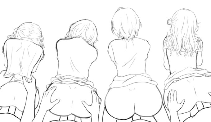 全員髪型が難しい wip 