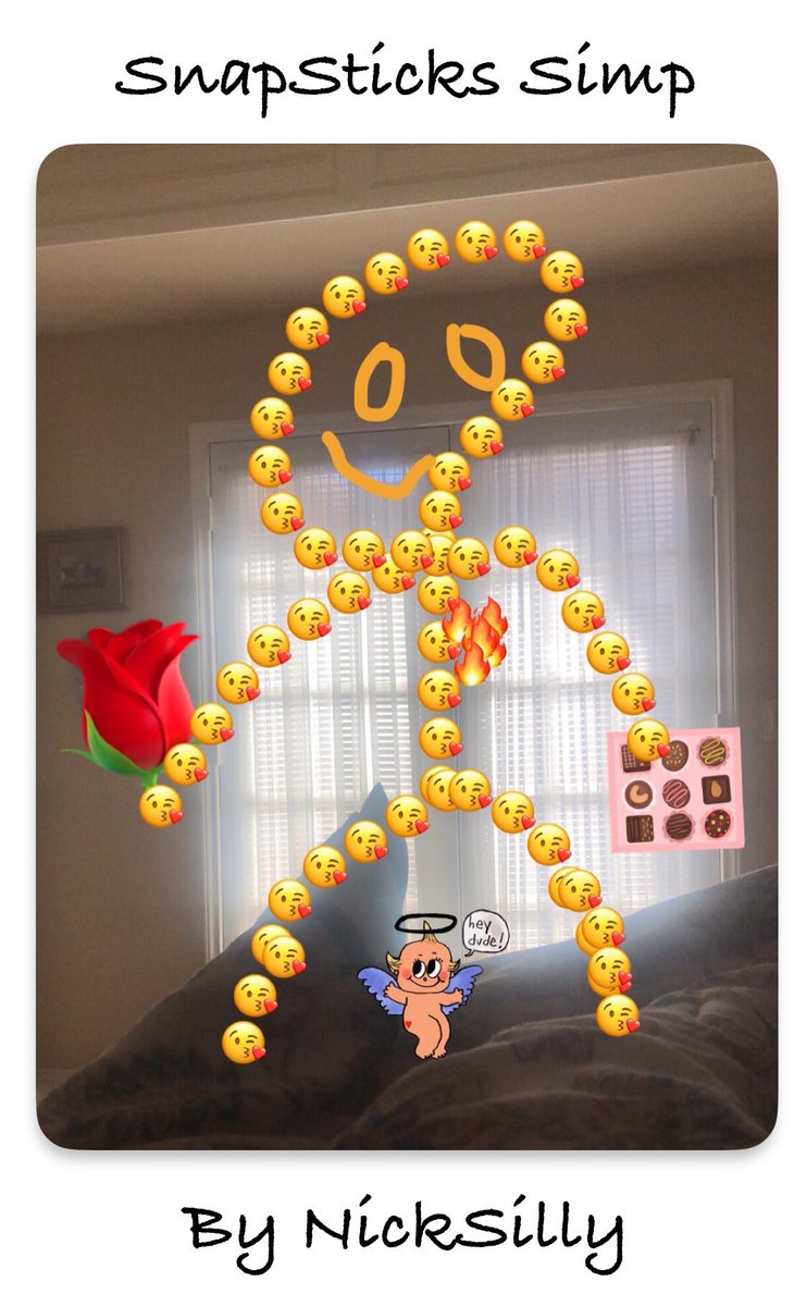 NickSilly's tweet photo. #SnapSticks Simp loves you to death!

Collect him for only 2 $MATIC here: https://t.co/77Zq5HTVi1 https://t.co/hhi0VcmHkl