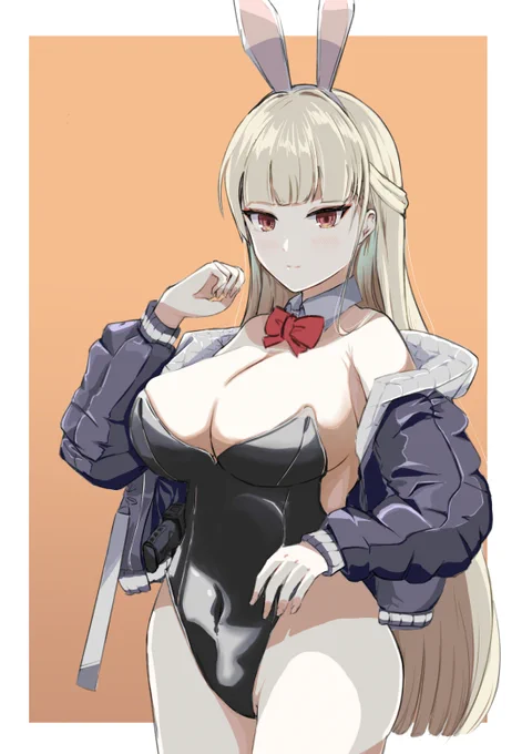 シルエットのクソデかいモコモコなジャケットの下が薄着なのが好きという絵です 