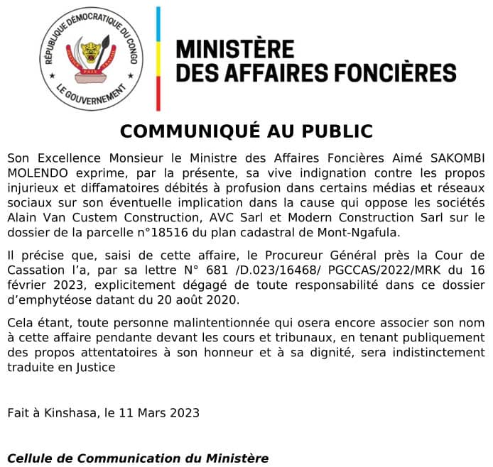 JeampyAlivision's tweet photo. Retour sur d'effets qui attestent tout. Mr Ministre @molendosakombi qu'avez vous brandit au PGCAS pour lui arracher la fameuse lettre N°681/D.023/16468/PGCCAS/2022/ MRK du 16 février 2023 qui selon vous ? dégage votre responsabilité ? @fatshi13  @EtSceaux @VitalKamerhe1 1/2⤵️ https://t.co/kHpdVWAj8d