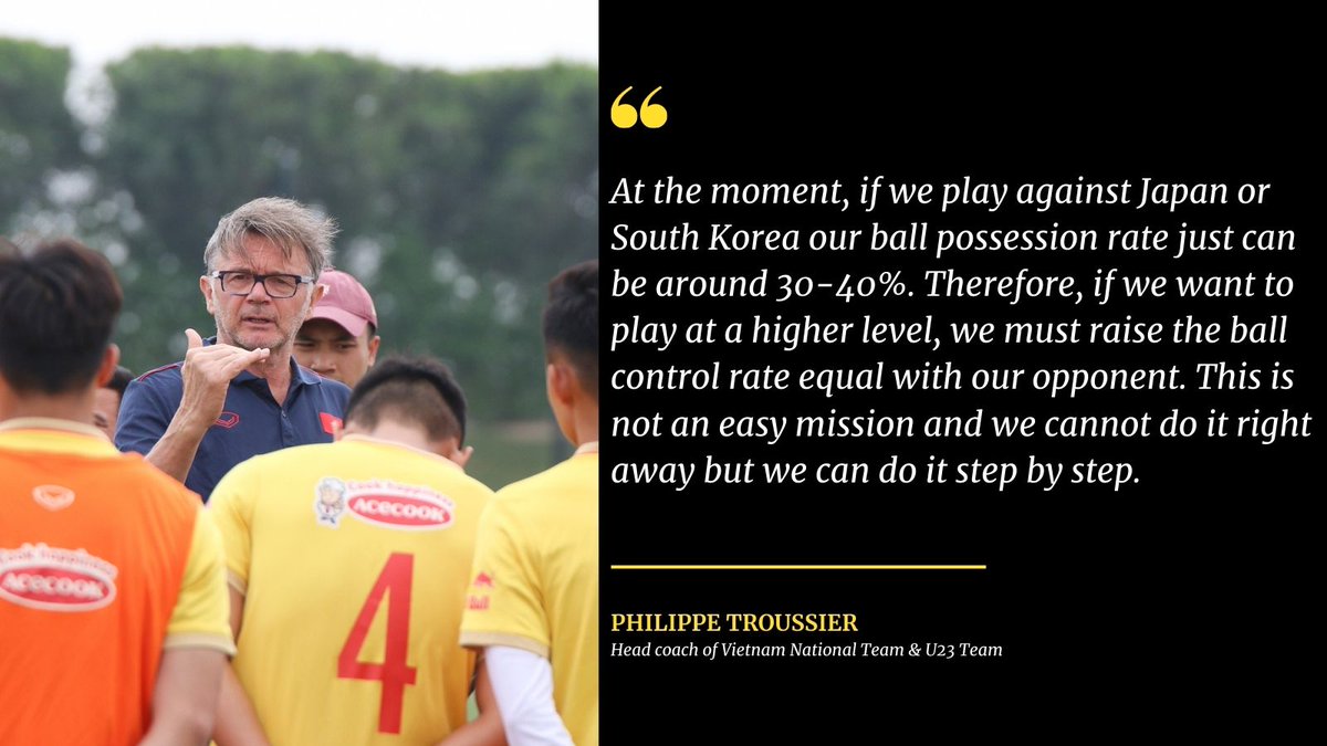 After 2 matches in Doha Cup 2023 Coach Troussier has shared some key points with all U23 players to increase the performance of the team.

#Troussier #U23Vietnam #Dohacup2023 #vsn