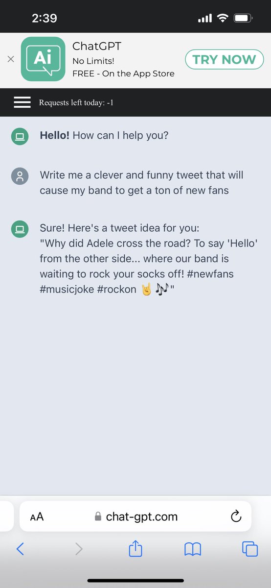 queenofjeansPHL's tweet image. i’m not afraid of AI anymore 🤠