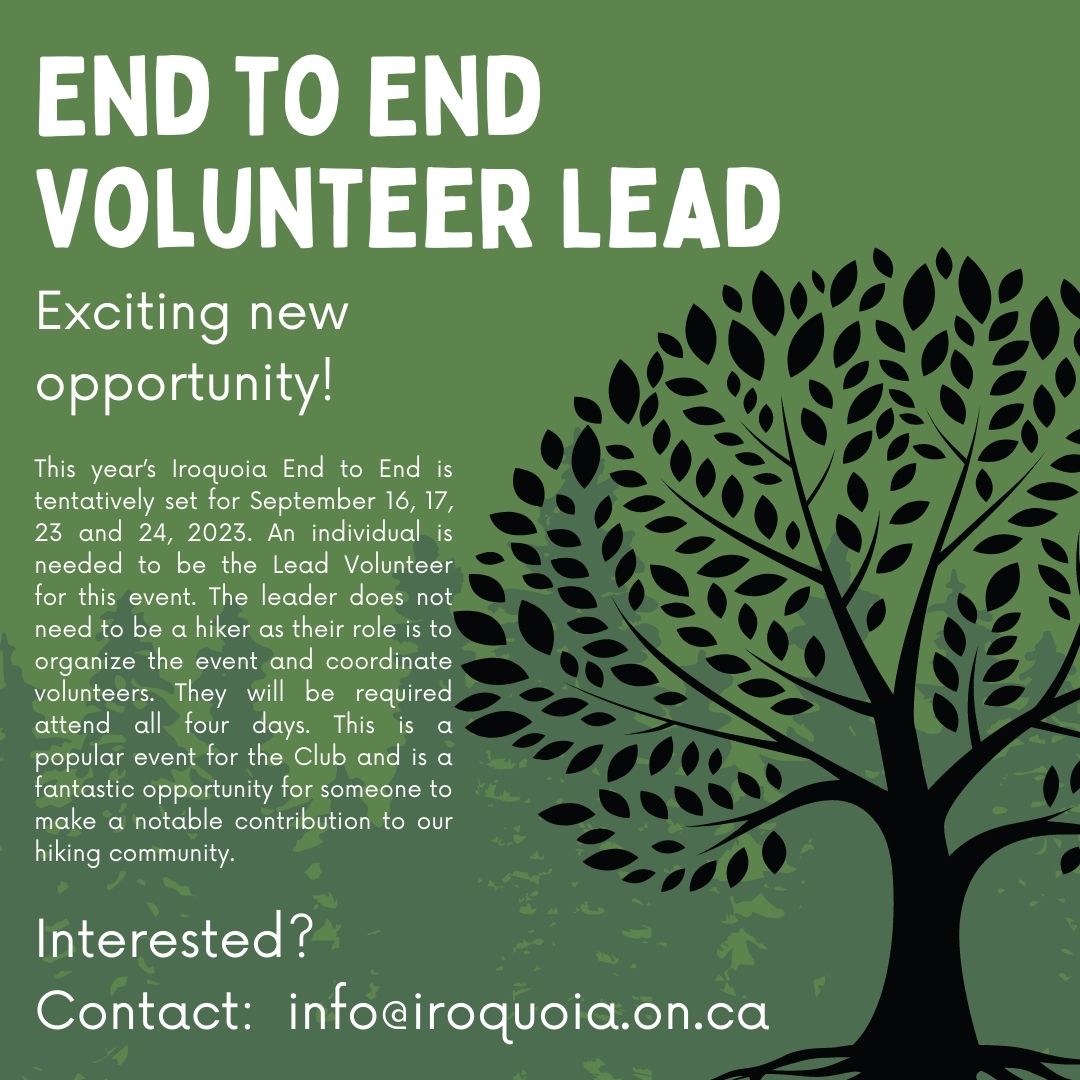 Iroquoia Bruce Trail Club (@iroquoiabrucetr) on Twitter photo 