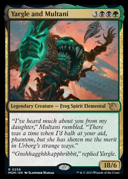 DrSeaMonster's tweet image. Taking the time out for male bonding with your girlfriends dad. 

#yargle #multani #muldrotha #MTGMOM