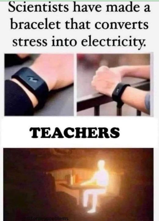 A little chuckle for all my teacher friends & colleagues either trying to get to spring break or making that end of year push. Keep doing that good work for kids. You got this! #Electric😂 #teacherhumor #4thquarter #teaching #teachlife