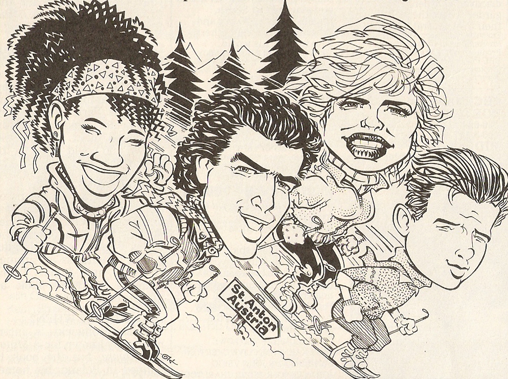 This day in 1988 for no good reason BBC Radio 1 sent Gary Davies, Sinitta, Kim Wilde and Rick Astley to the ski slopes of Austria for 'Gary Davies on the Piste'