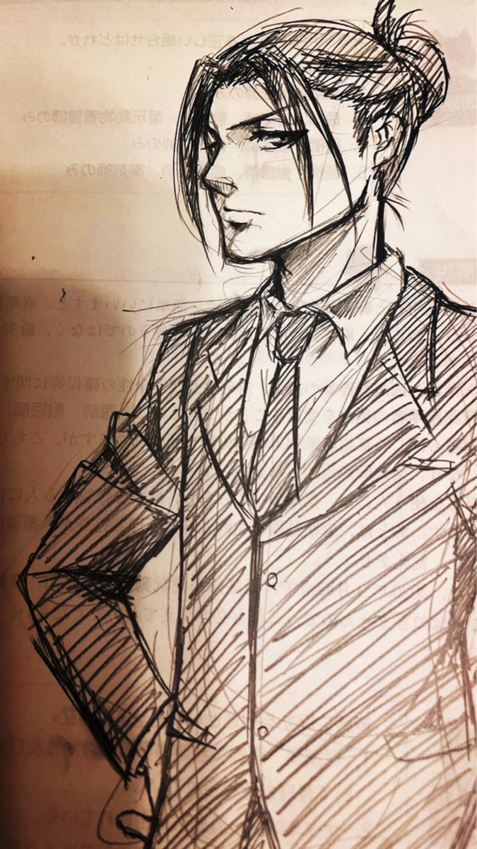 03n08r's tweet photo. 宜野座さんお団子になってて描きたい欲爆発 https://t.co/eEcfX3LNCj