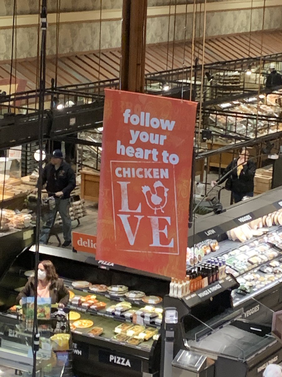 .<a href="/Wegmans/">Wegmans Food Markets</a> I love you, but what the hell does this mean? #chickenlove