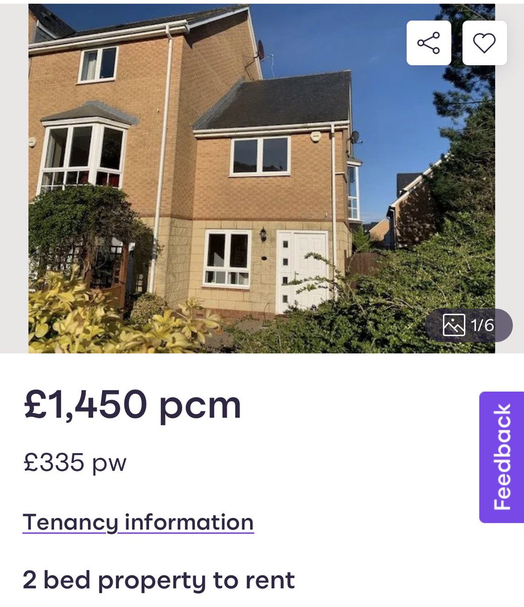 £17,400 a year to live in this tiny house is madness. It does have a good view which obviously gives it a premium, but there’s no way this is worth £1,450 a month. 

Time for us to riot because what hope does this generation have to live a decent life on UK wages fr.