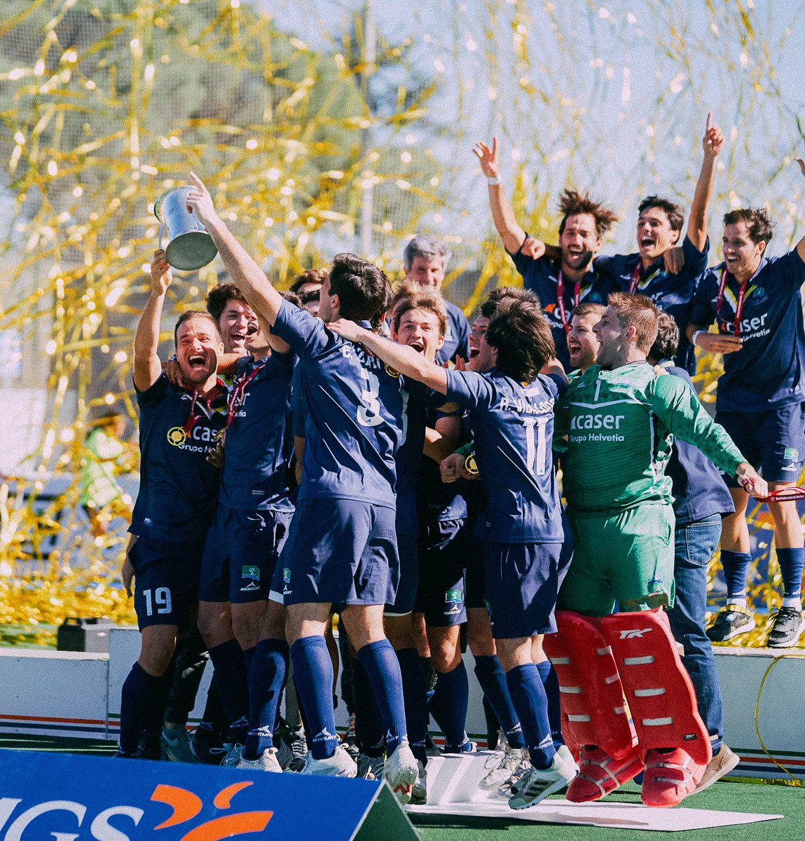 Campeones. 

#CopaHockey | #HockeyEspaña