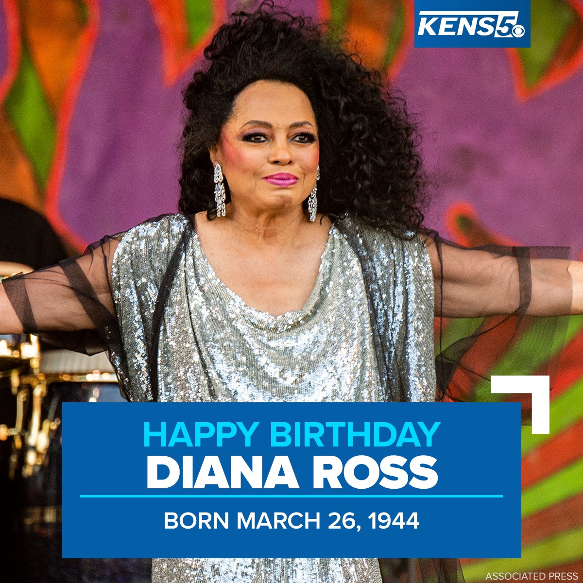 HAPPY BIRTHDAY! Singer and actress Diana Ross is celebrating her 79th birthday today! 

 