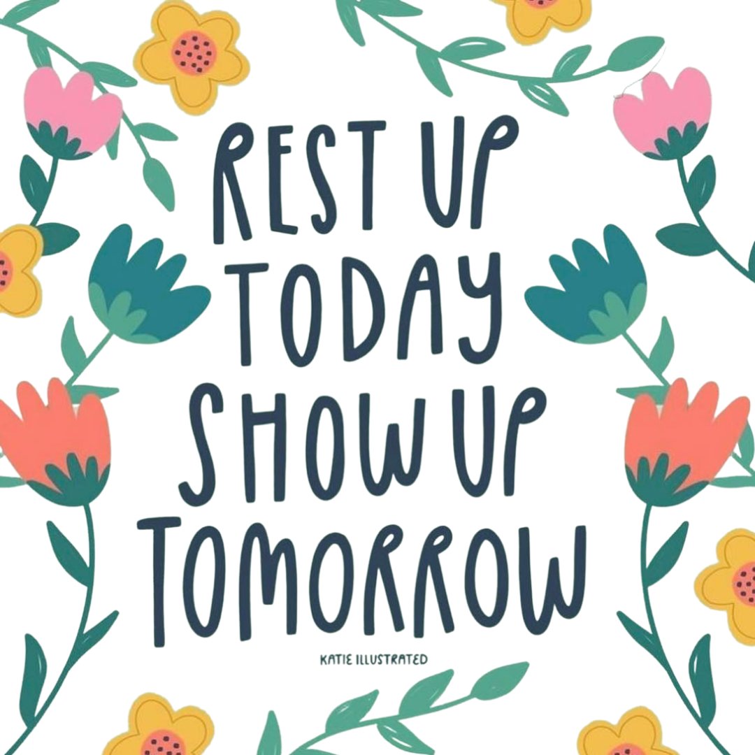 UMMHealthy's tweet photo. Rest up today, show up tomorrow.
#StressLessSunday #StressLess https://t.co/bD6A0ET0xL