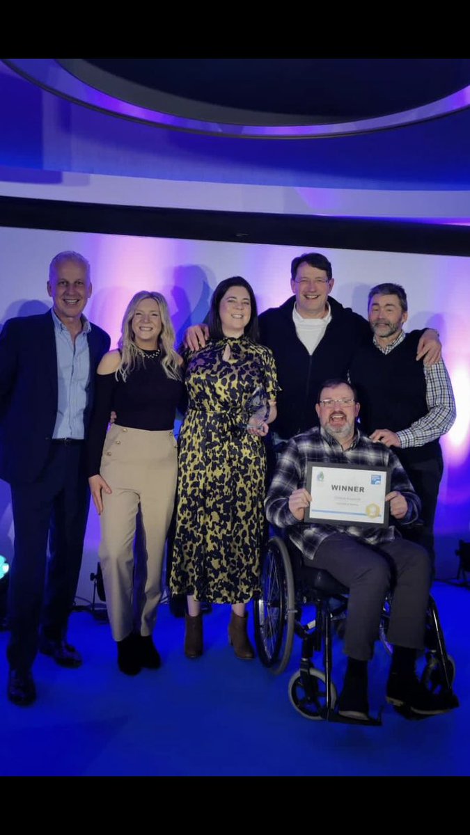 saraloumcgowan's tweet image. Great to be at #MSTrustconference2023 and so proud that our team @HelpSamson  won the Innovation in Practice award last night #MSTrustHPs