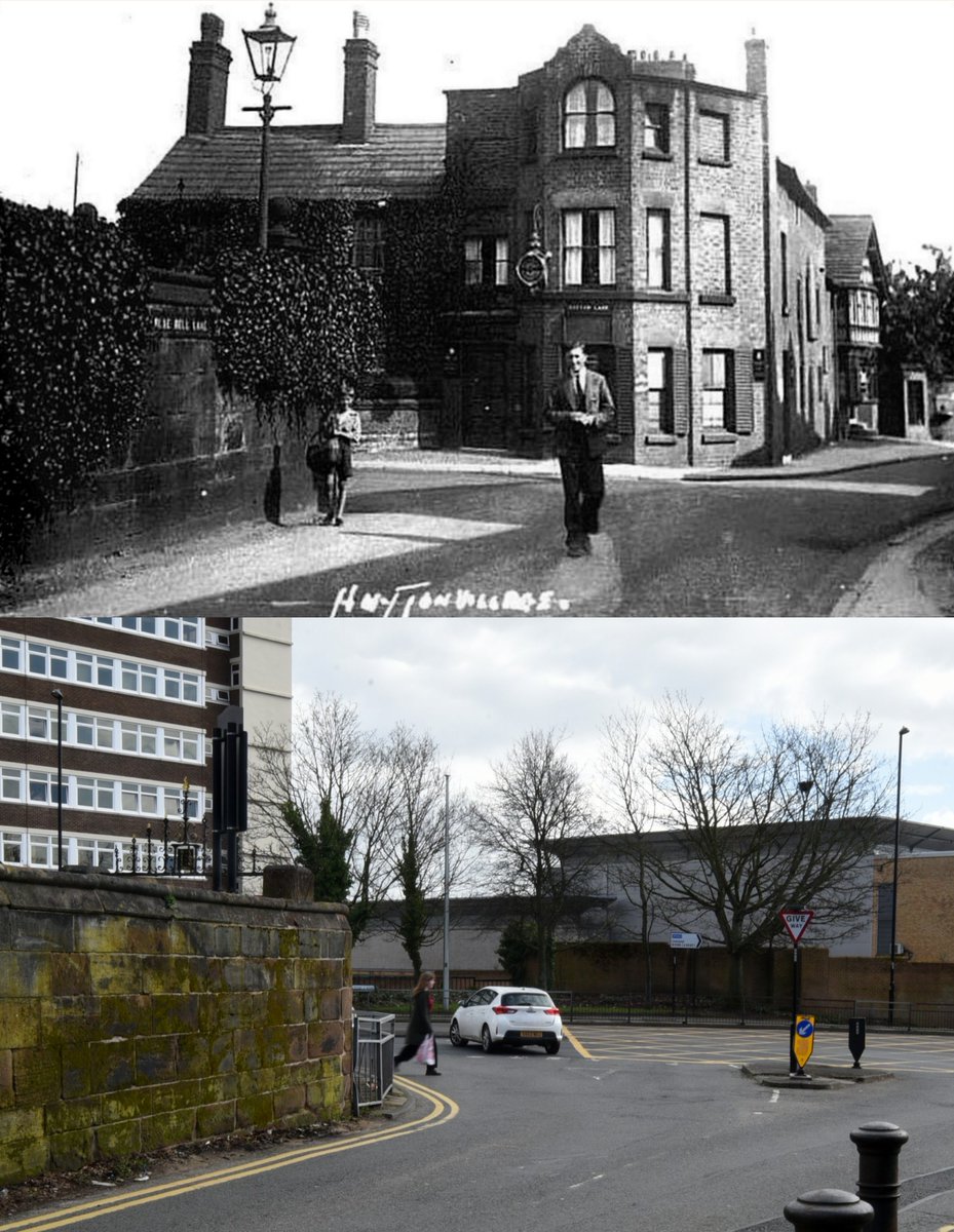 Liverpool Then and Now on Twitter "Bluebell Lane, Huyton, 1940s and 2023"