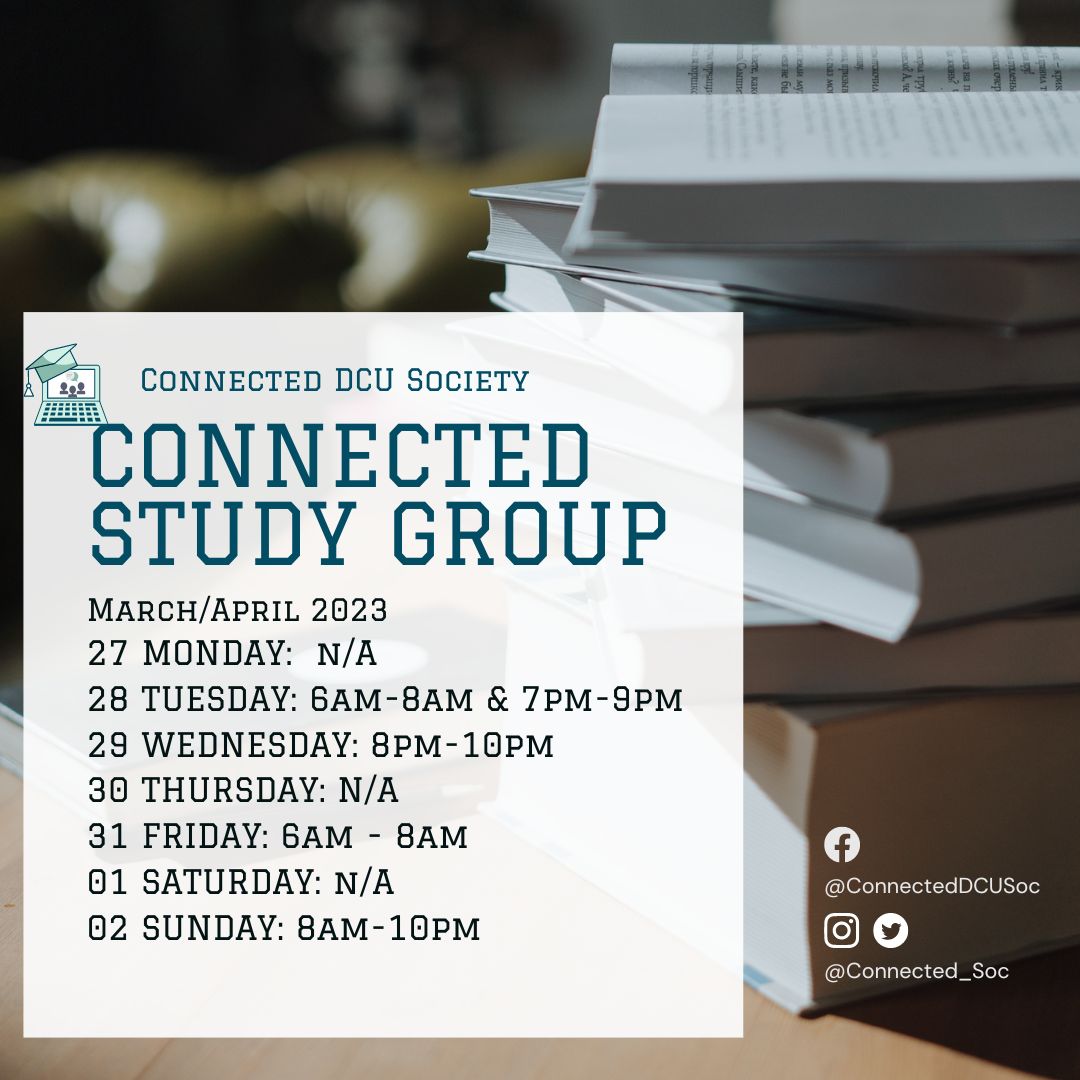 Connected DCU Society tweet media