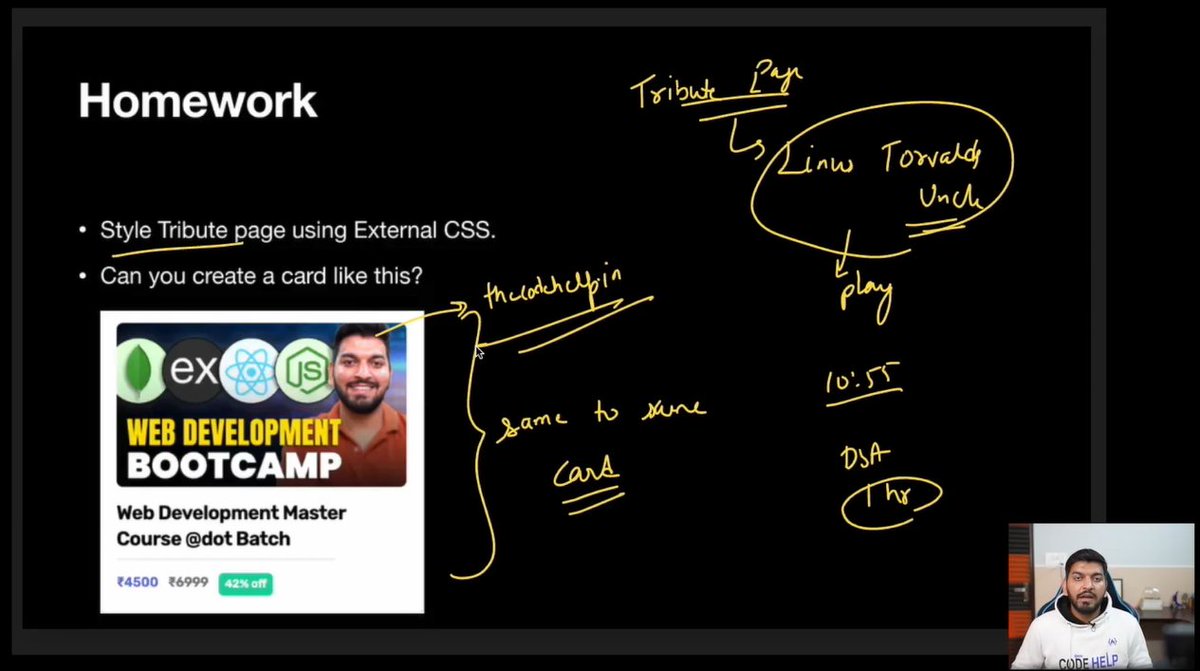 divitkumar16's tweet image. Day 7/100 of Web Dev:
- Completed Class 1 of CSS Basics ✅
- Learnt a lot of things like selectors, how to add 
styles to HTML, selector specificity, box model
and units in CSS
#100DaysOfCode