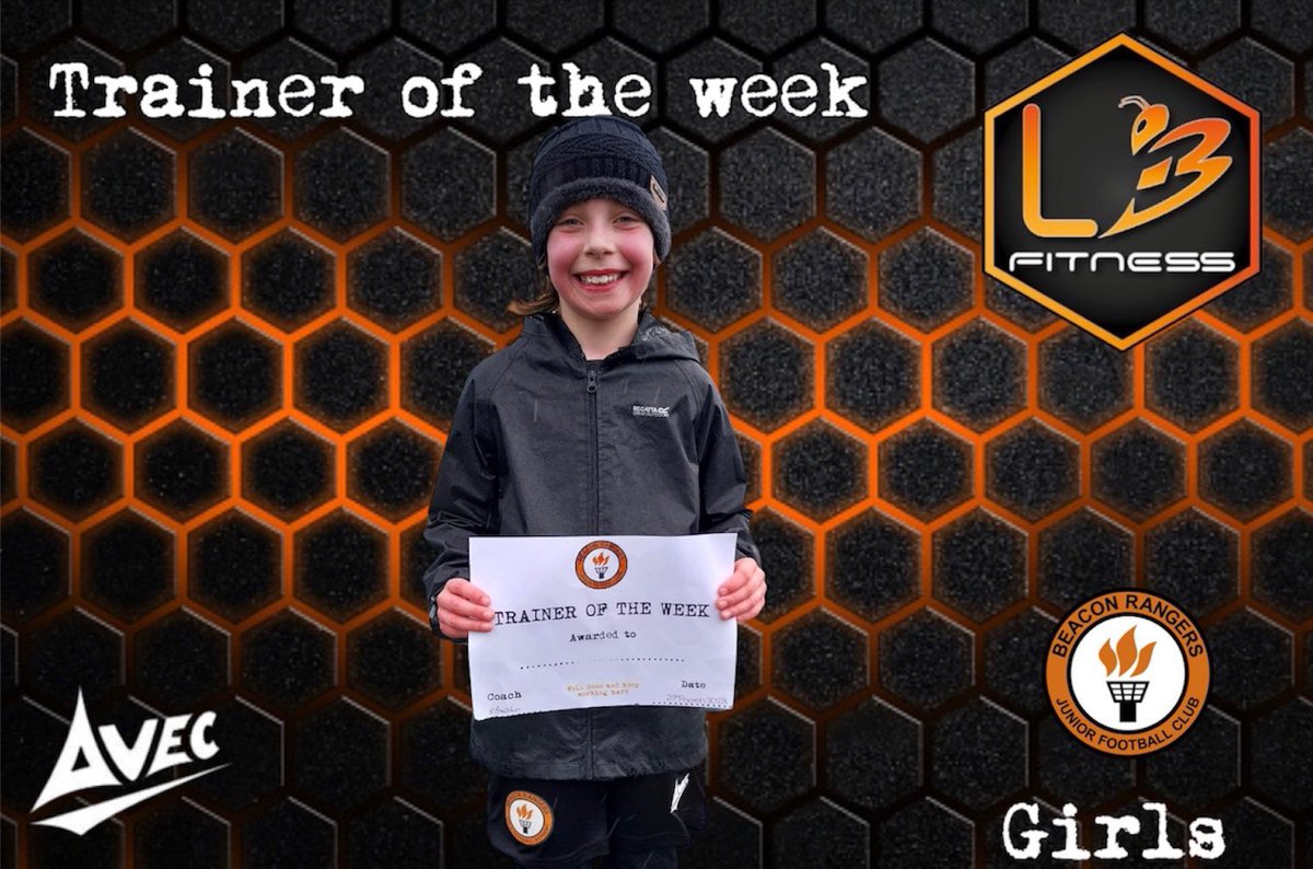 Beacon_Rangers's tweet photo. 🏆POTM🏆

🔥TRAINER OF THE WEEK 🔥

Huge well done to this weekends ballers 🙌🏼 https://t.co/1xy7pR8iPl