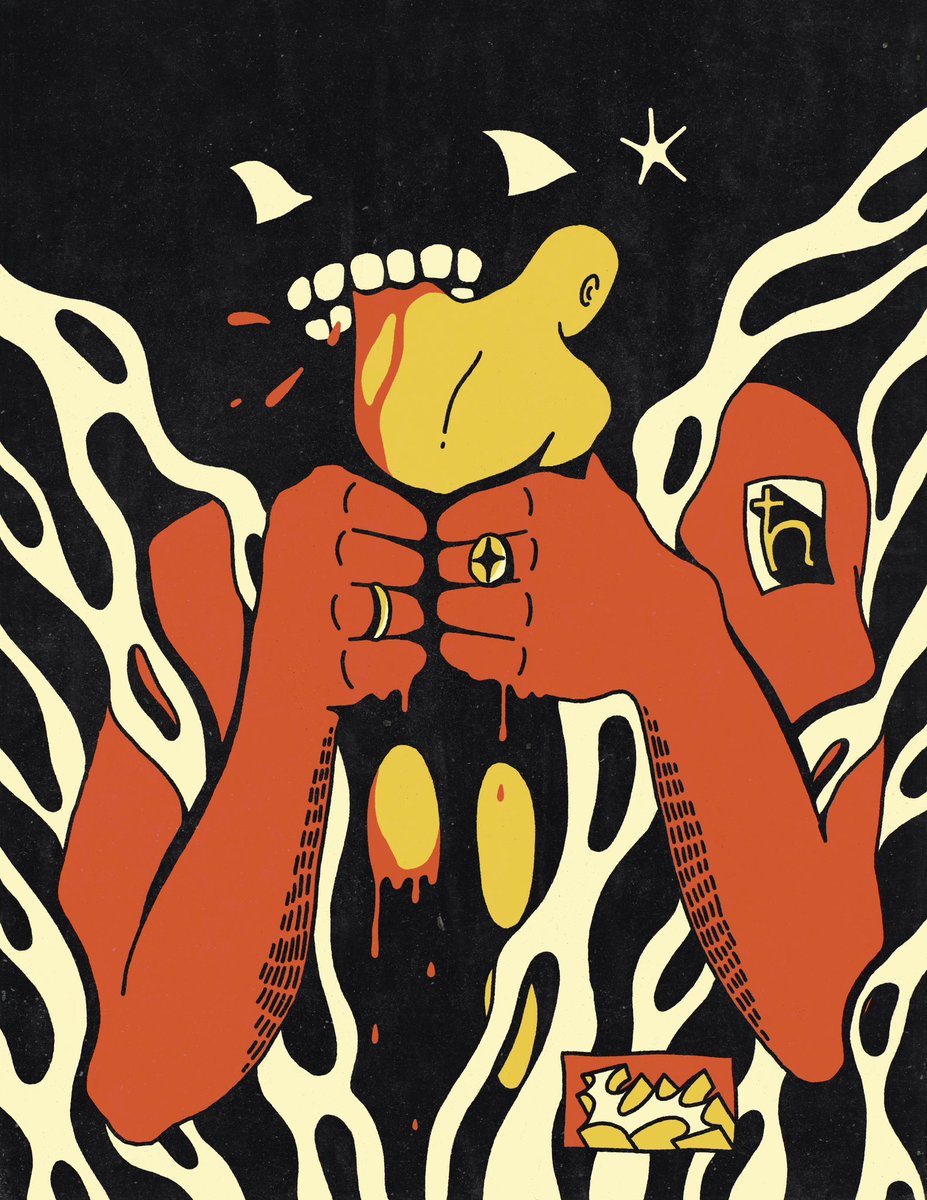 andregorayeb's tweet photo. Saturn devouring his son https://t.co/VnDJGiSA6M