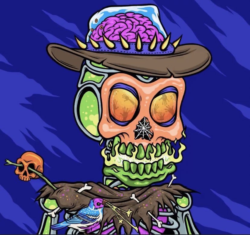 verua_3dart's tweet photo. Tomorrow is the big day! With a hazardous canister the skulls of mayhem will be revealed inaugurating @toxicskullsclub newest Nft collection. Big brick in the construction of web3!
#SevenDaysofMayhem #Day7Mayhem
#ToxicSkullsClub #NFTCommunity https://t.co/SNtdqKTpEd