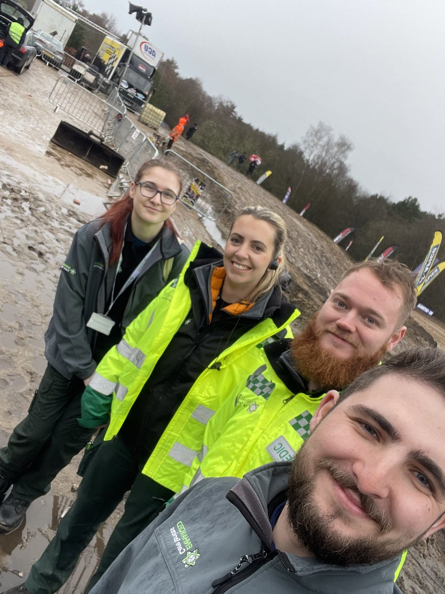charlotte_3497's tweet photo. Another great clinical weekend with amazing @enhanced_c_s teams at the motorcross nationals - proper event medicine with proper British weather 👌🏻 ☀️ 🌧 💨  #nurse #interprofessionalworking #patientsfirst #eventmedicine #mudmudmud https://t.co/l0GioSZweQ
