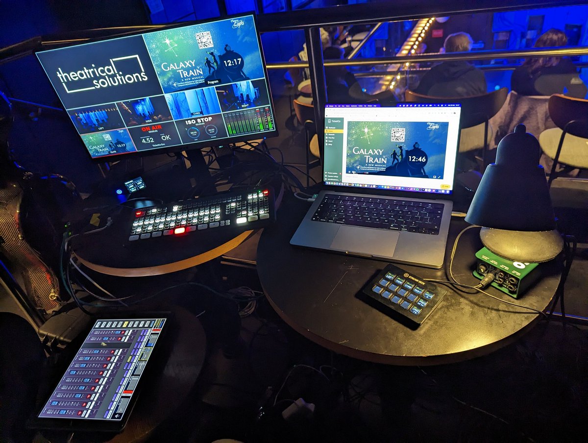 Theatrical Solutions (@thtr_solutions) on Twitter photo We had the best time livestreaming Galaxy Train yesterday <a href="/TheOtherPalace/">The Other Palace</a>. It's available on demand for two weeks from tomorrow here
theatricalsolutions.ticketco.events/uk/en/e/galaxy… We had the best time livestreaming Galaxy Train yesterday <a href="/TheOtherPalace/">The Other Palace</a>. It's available on demand for two weeks from tomorrow here
theatricalsolutions.ticketco.events/uk/en/e/galaxy…