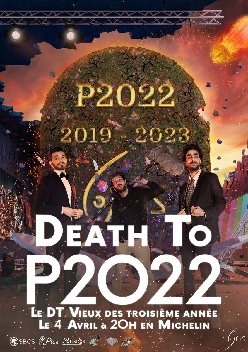 Death To P2022, le dernier DT des 3As.
Mardi 4 avril, 20h Michelin.