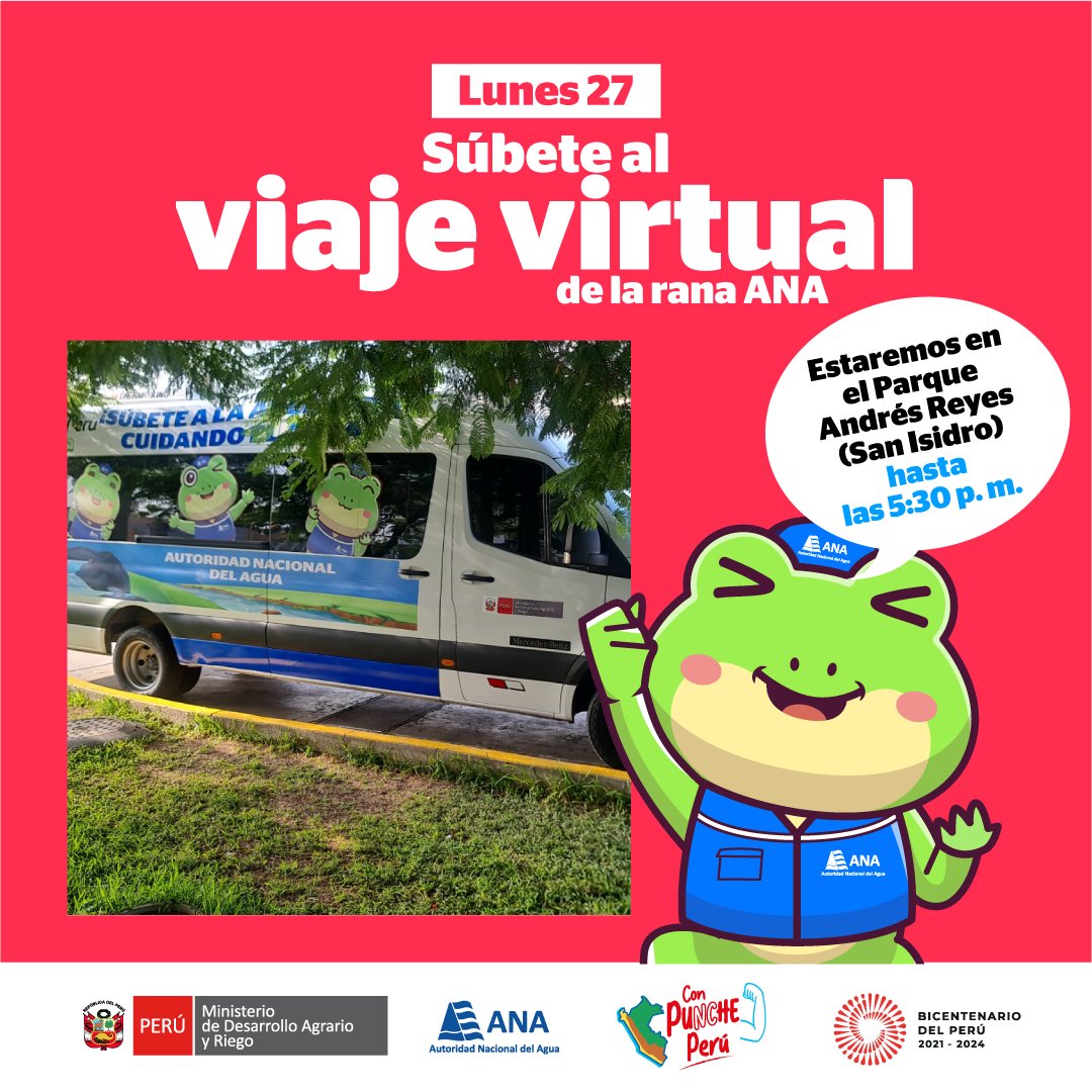 ANA Perú on Twitter "ANAEnAcción I Nuestra rana ANA continúa su