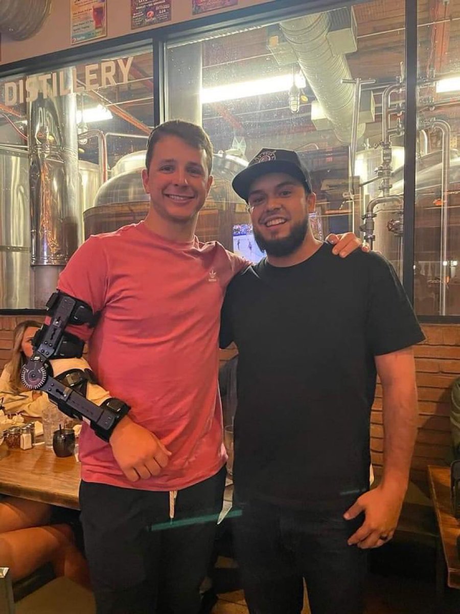 #49ers QB Brock Purdy post UCL Surgery 🙏🏼🙏🏼

📷: <a href="/MacintyreSean/">faithful to the bay</a>