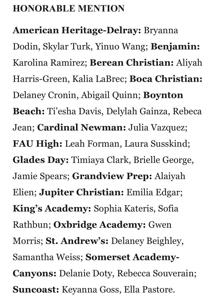 Victor Agapay (@coach_victor33) on Twitter photo Congrats to all <a href="/GoSAScots/">SA Scots Athletics</a> Girls Basketball 🏀 players named to <a href="/SSHighSchools/">Sentinel HS Sports</a> Palm Beach 5A-1A All County Teams 
1st Team - 2025 <a href="/Emma_Smith013/">Emma Smith</a> 
2nd Team - 205 <a href="/savannasmith07/">Savanna Smith</a> 
Honorable Mention - <a href="/DelaneyBeighley/">Delaney Beighley</a> Sammy Weiss Congrats to all <a href="/GoSAScots/">SA Scots Athletics</a> Girls Basketball 🏀 players named to <a href="/SSHighSchools/">Sentinel HS Sports</a> Palm Beach 5A-1A All County Teams 
1st Team - 2025 <a href="/Emma_Smith013/">Emma Smith</a> 
2nd Team - 205 <a href="/savannasmith07/">Savanna Smith</a> 
Honorable Mention - <a href="/DelaneyBeighley/">Delaney Beighley</a> Sammy Weiss