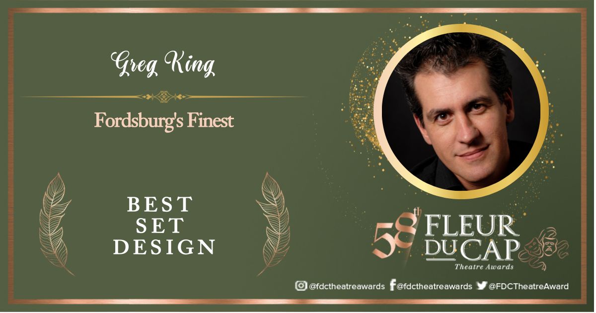 CTTheatreAwards's tweet photo. The Best Set Design Award goes to Greg King for Fordburg's Finest!
#FdCTheatreAwards #DistellArts https://t.co/uxOhxFGxXf