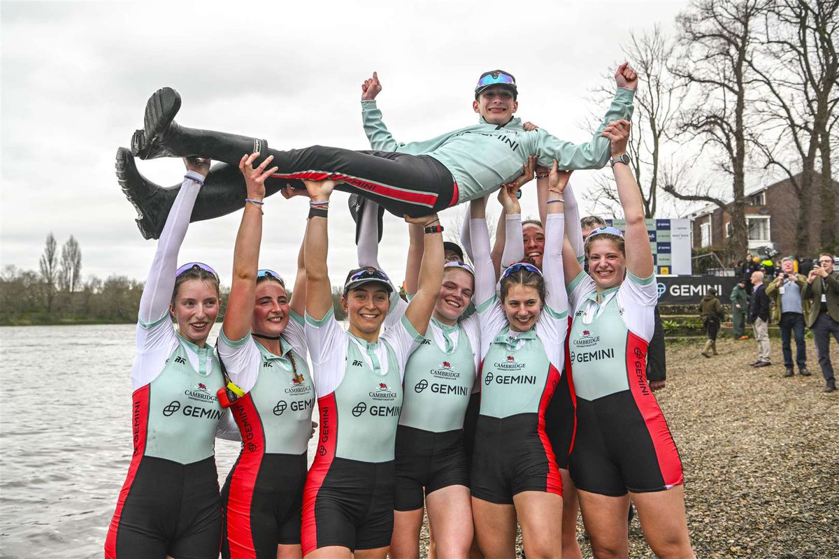 EconCharlesRead's tweet image. A double first for Cambridge! Well done to the womens' and mens' teams in today's boat races! #GDBO