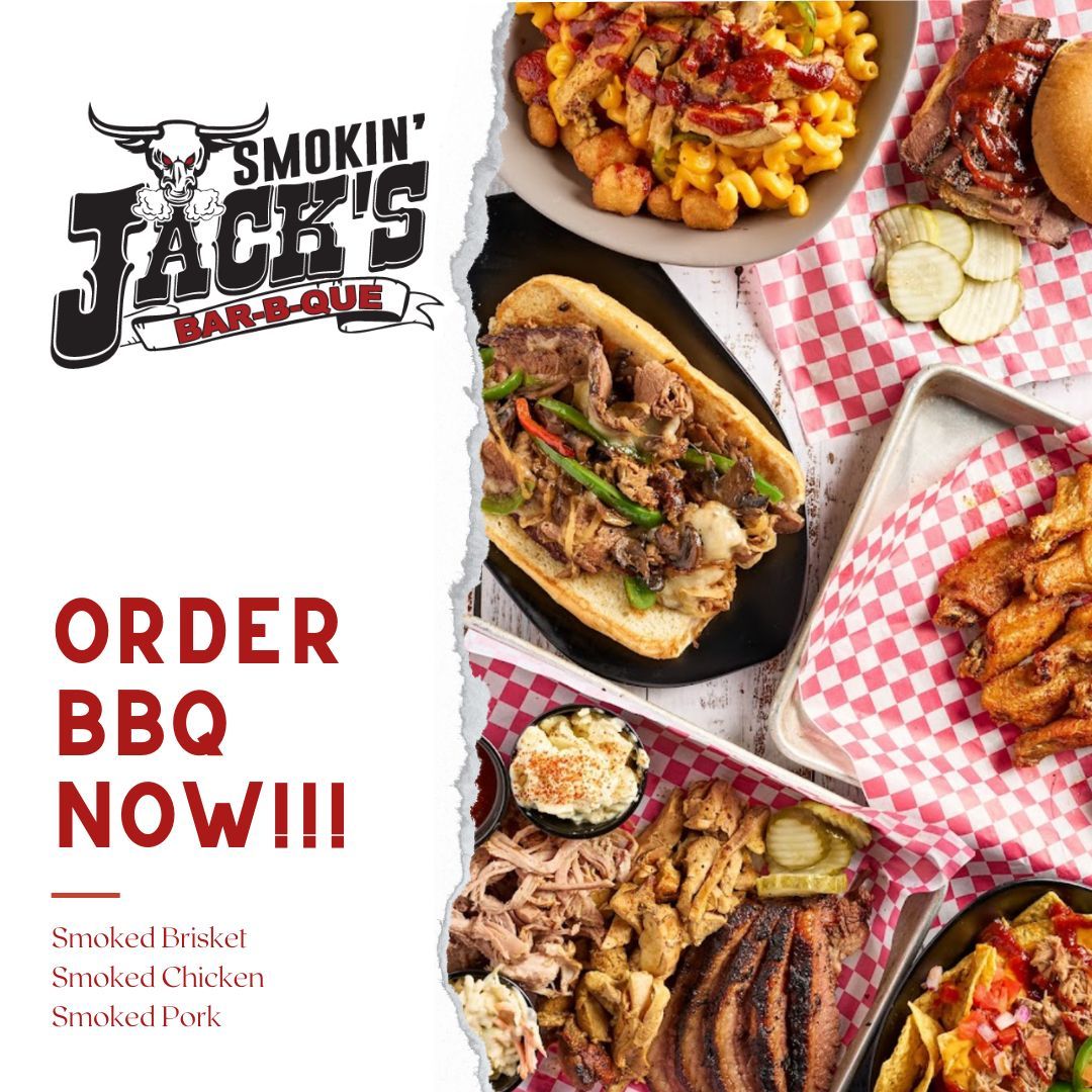 smokinjackbbq's tweet photo. Finish the weekend strong with some BBQ. Order now for pickup or delivery.  
-
https://t.co/bSoDebktP9 
-
 #pewaukeecarryout  #smokinjacksbbq #ghostkitchen #bbq #smokedmeats #pewaukee #orderonline #orderfood #bbqlife #bbqlovers #dinner #meatlove #lunch #pulledpork #smoked https://t.co/0k5qEgI5Wu