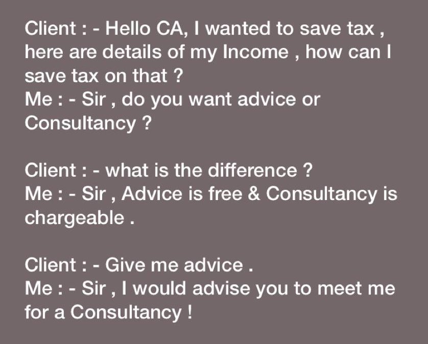 Carajeevinani's tweet photo. Dear Practicing CA's

For We All 👇👇👇 https://t.co/ToiW7uSvGg