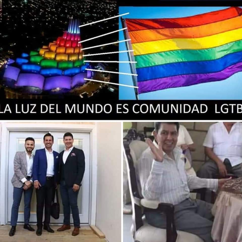 Judith60602's tweet photo. LOBBY GAY EN LA SECTA ERÓTICA LA LUZ DEL MUNDO. OJO! No juzgo su preferencia sexual. Juzgo el que ataquen la comunidad #LGBT y su hipocresía!
#MoisesPadillaFoundation #ForJane
#lightoftheworld
#TLOTW
#ElAmorNosUne
#SiempreUnidos
#SomosLuzDelMundo
#SoyLaLuzDelMundo https://t.co/Pb0GKGcZHu
