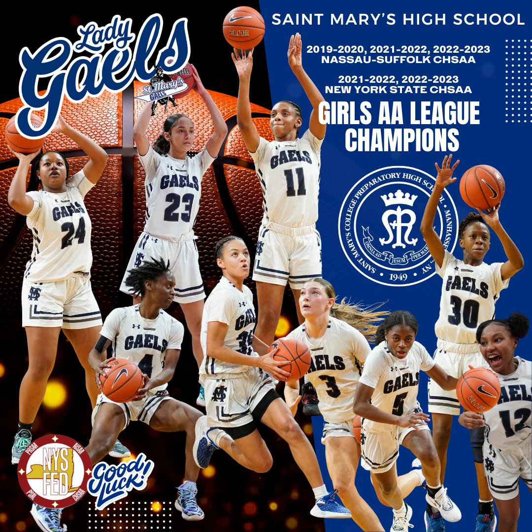 Saint Mary's HS LI (@stmaryhs) on Twitter photo St. Mary's will play LuHi today at 2:00 PM in Latham for the New York State Federation #Basketball AA Championship. Join us in prayers and best wishes for the Lady Gaels! GO, GAELS!! #stmaryhs nfhsnetwork.com/events/nysphsa… St. Mary's will play LuHi today at 2:00 PM in Latham for the New York State Federation #Basketball AA Championship. Join us in prayers and best wishes for the Lady Gaels! GO, GAELS!! #stmaryhs nfhsnetwork.com/events/nysphsa…
