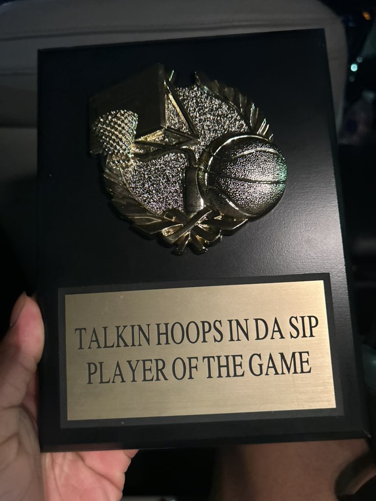 Matthew Stennis (@matthewstennis3) on Twitter photo Blessed to receive MVP last night in the Talkin Hoops in DA SIP Showcase
25pts and 7 3s
<a href="/evgeeker/">Coach EV</a> <a href="/TelanteWebber/">TeLante' Webber</a> <a href="/SSPHoops/">Southern Sports Platform</a> Blessed to receive MVP last night in the Talkin Hoops in DA SIP Showcase
25pts and 7 3s
<a href="/evgeeker/">Coach EV</a> <a href="/TelanteWebber/">TeLante' Webber</a> <a href="/SSPHoops/">Southern Sports Platform</a>