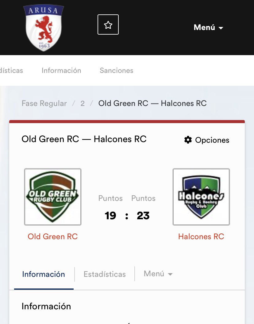 En un apretado encuentro este sábado, Halcones logro imponerse ante un duro rival, en un gran encuentro lleno de emoción y garra por parte de ambos.
Con esta victoria nuestros guerreros se posicionan en el 3 lugar de la tabla.
Agradecemos a cada uno de ustedes.