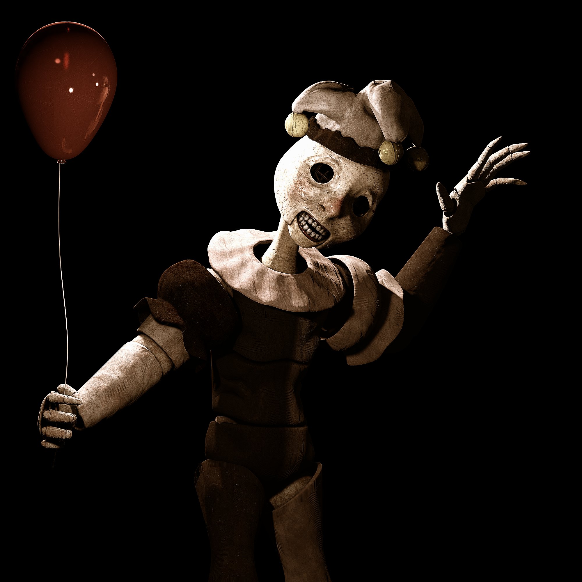 Stylized Withered Freddy model by me